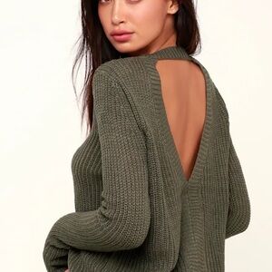 Cutout Sweater